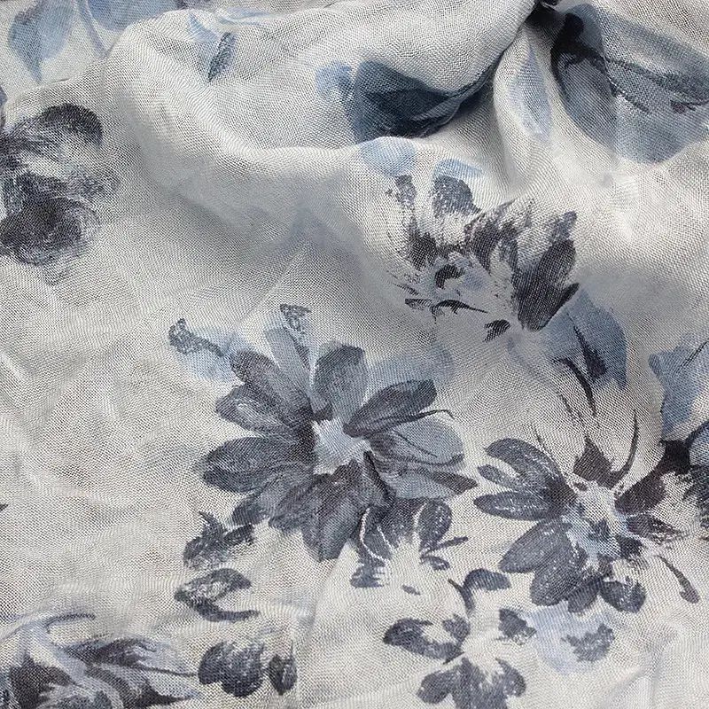  アイキー ブルー モダール スカーフ バンダナ スカーフ 小物