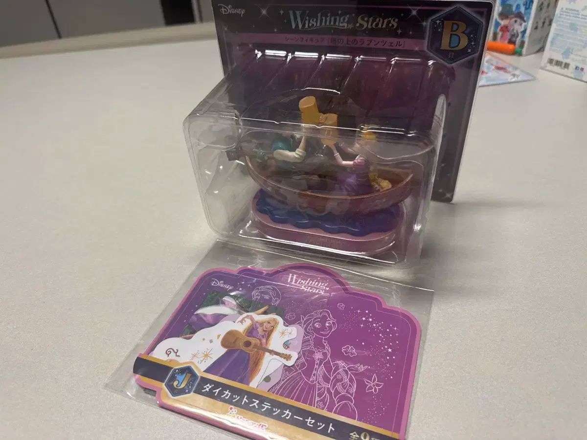 ディズニー ラプンツェル フィギュア ステッカー セット COOGI B賞