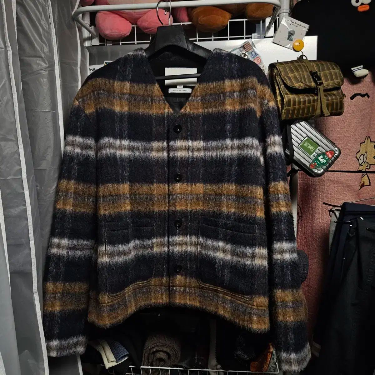 L トゥーニ웩 23fw モヘア ジャケット カーディガン