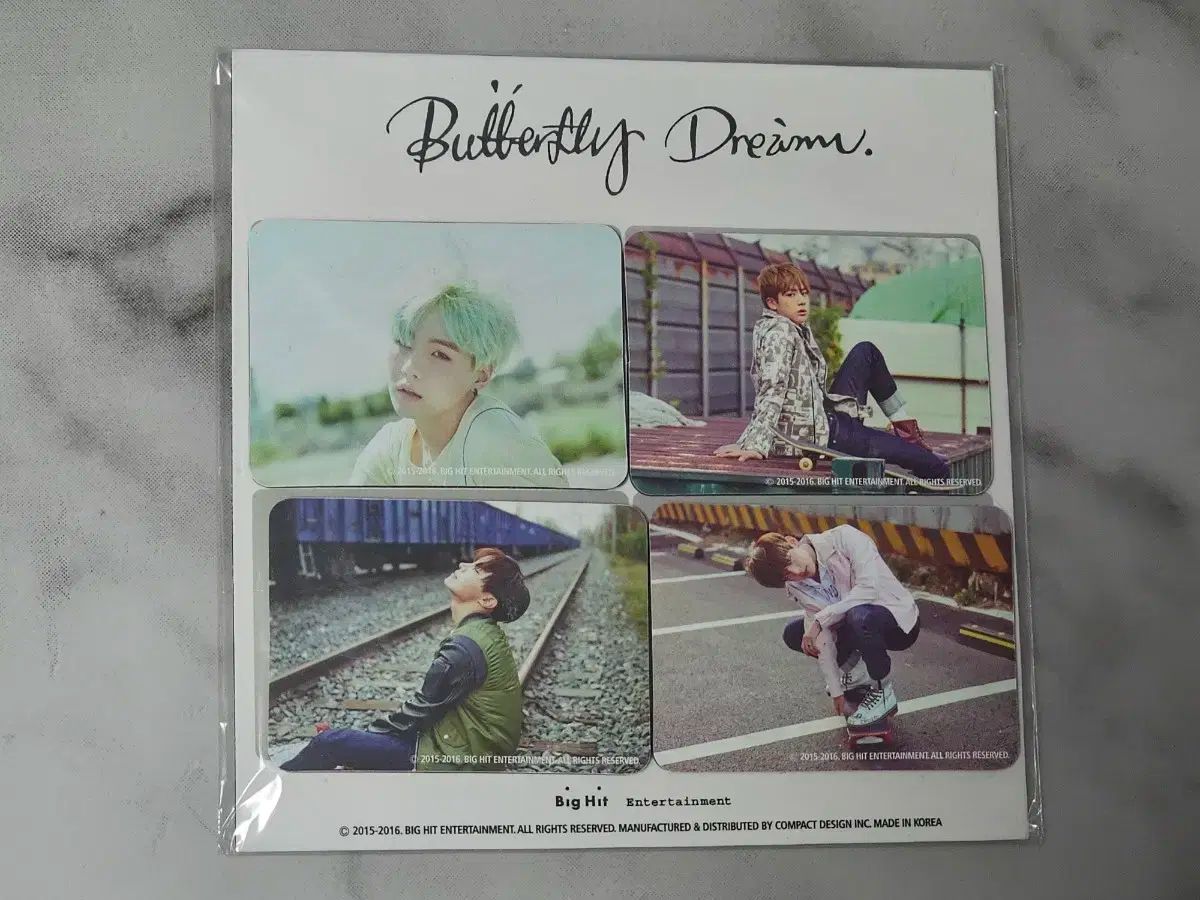 BTS 防弾バタフライドリーム マグネット