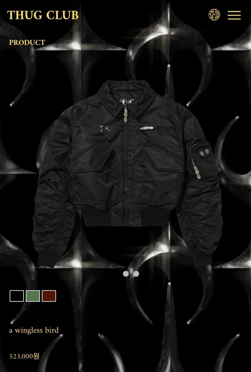 Thug Club wingless bird -2- 未着用