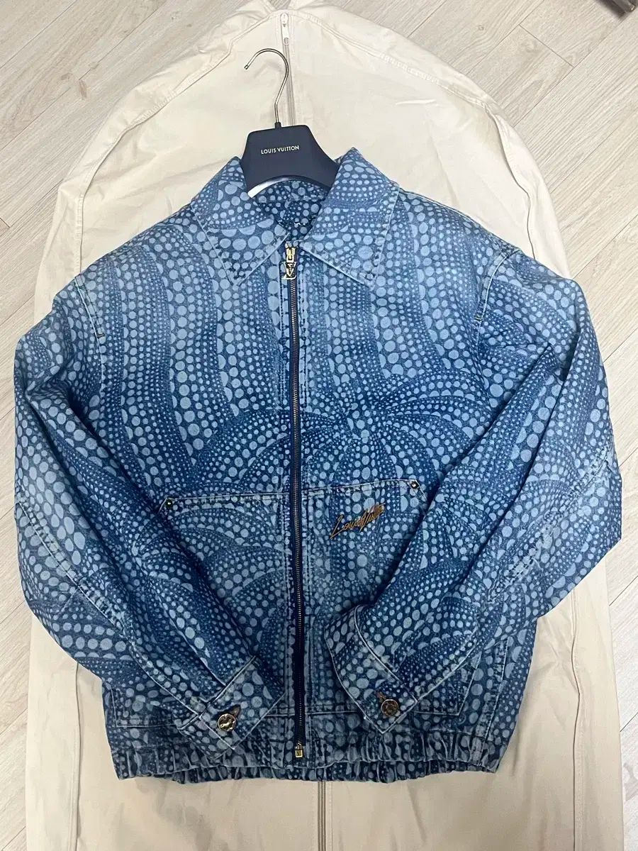 ルイヴィトン x 草間彌生 パンプキン デニム ブルゾン 50