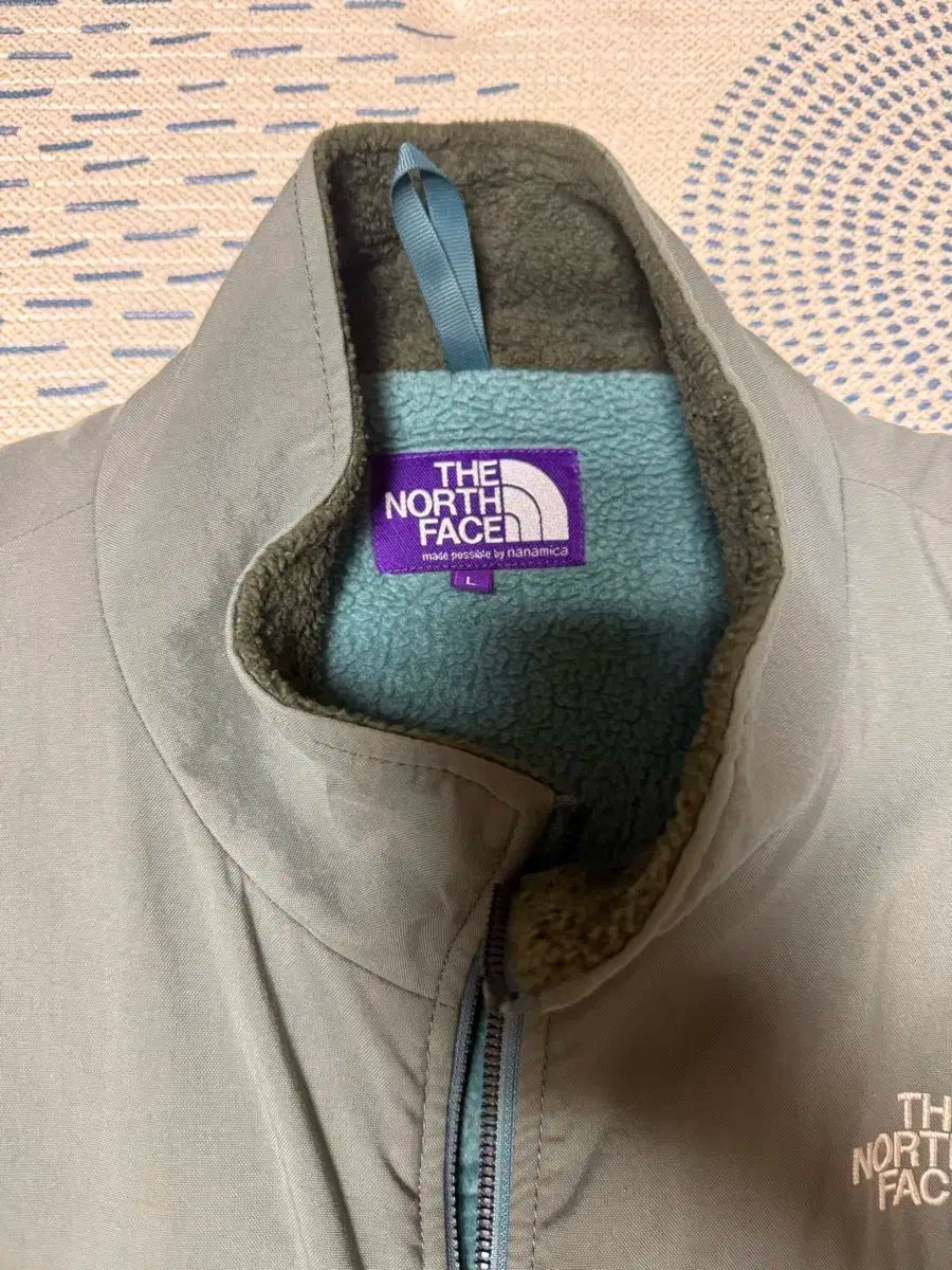 THE NORTH FACE パープルラベル フリース ティルグリーン L
