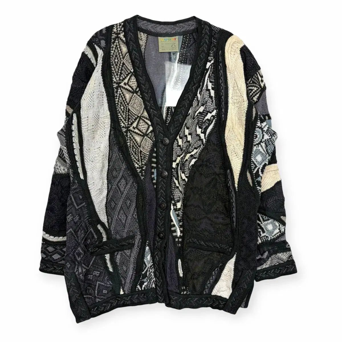 クージー COOGI パータン ニット カーディガン