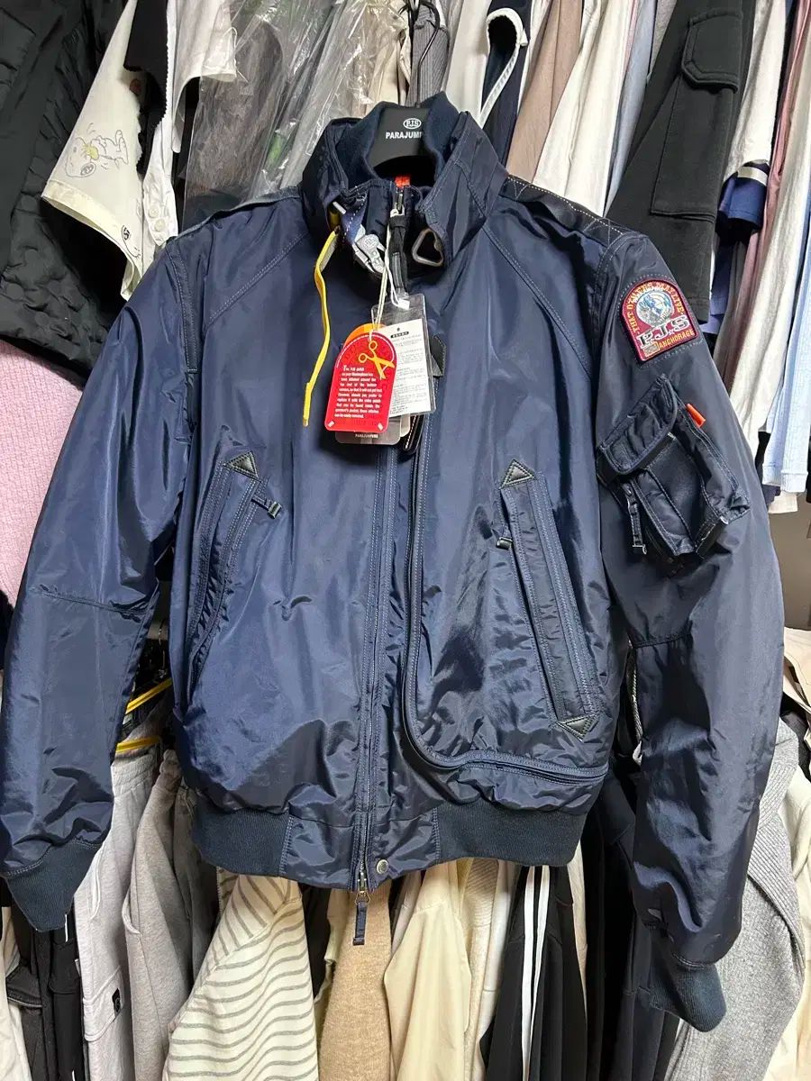 PARAJUMPERS パラジャンパーズ ブルゾン ジャケット FIRE ネイビー Lサイズ