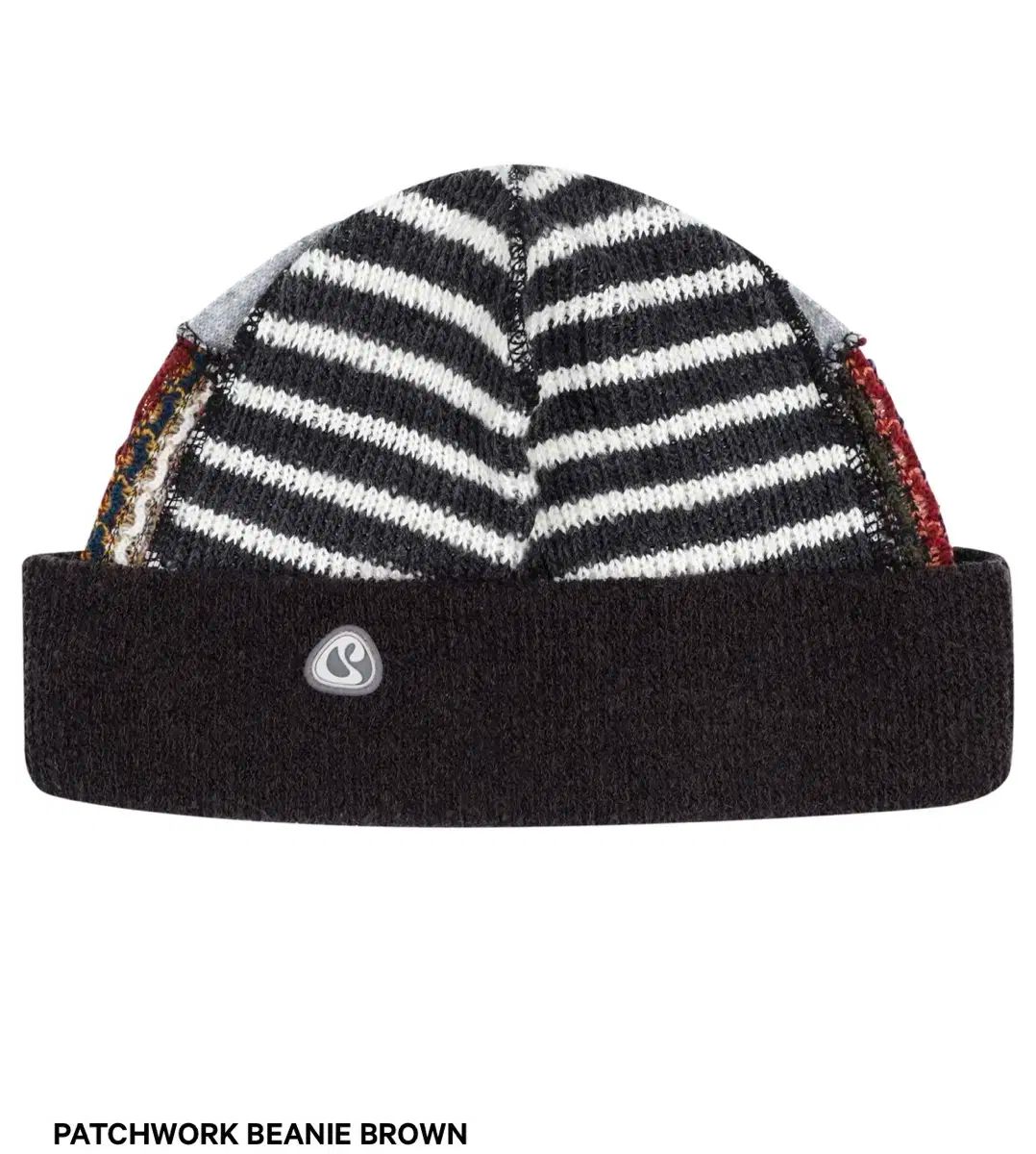 コイセイオ ビーニー PATCHWORK BEANIE BROWN