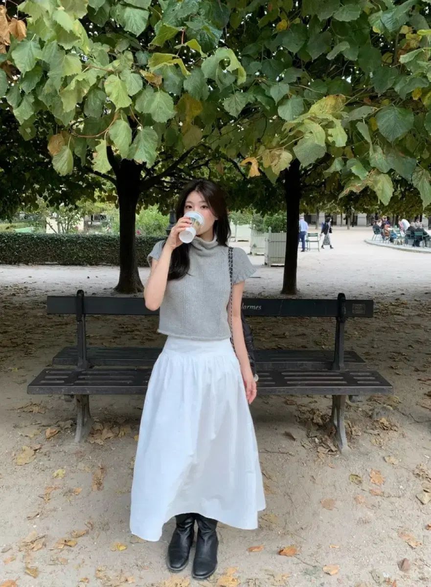 オンドミン コーデュロイ ロング スカート S