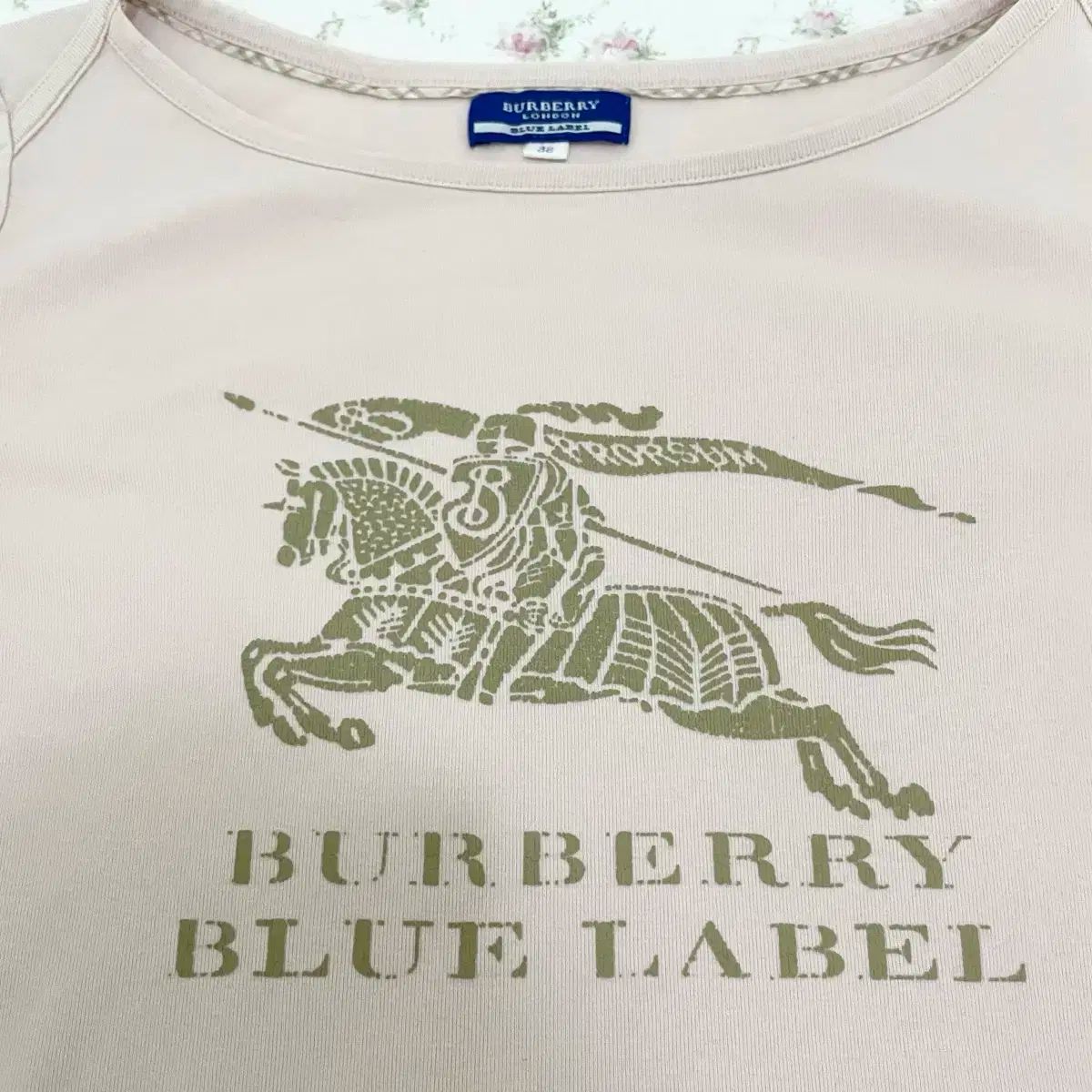 ブルーレーベル ボートネック