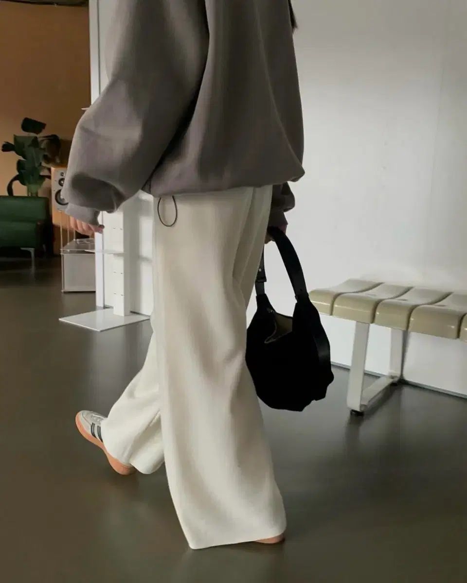  ドメ アズストーリー ウール ワイド パンツ 4 color ジョガーパンツ スウェットパンツ パンツ