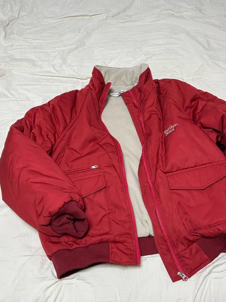 サムウェアバター ポケット ダウン アウター