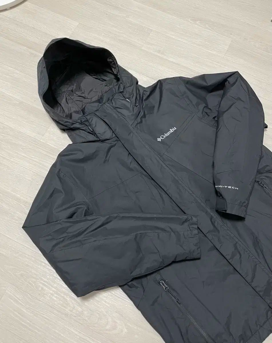 コロンビア メンズ OMNI-TECH フード ジャケット L