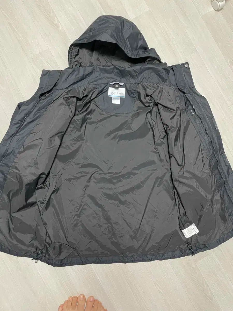 コロンビア メンズ OMNI-TECH フード ジャケット L OLIVEOS_COM_TR