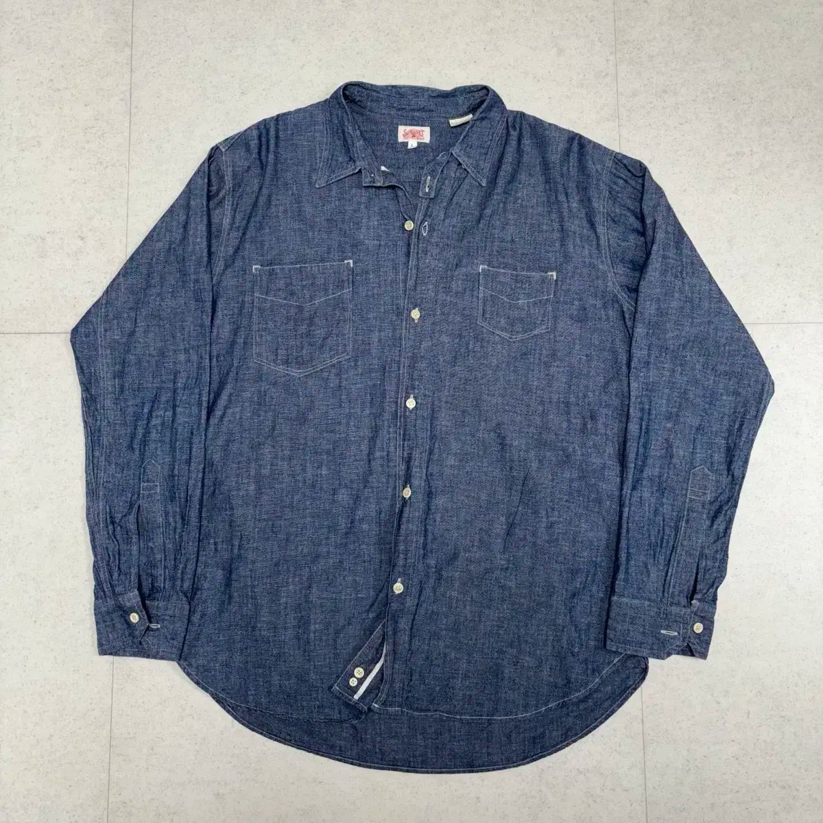 Lvc サンセット シャンブレー シャツ Lサイズ