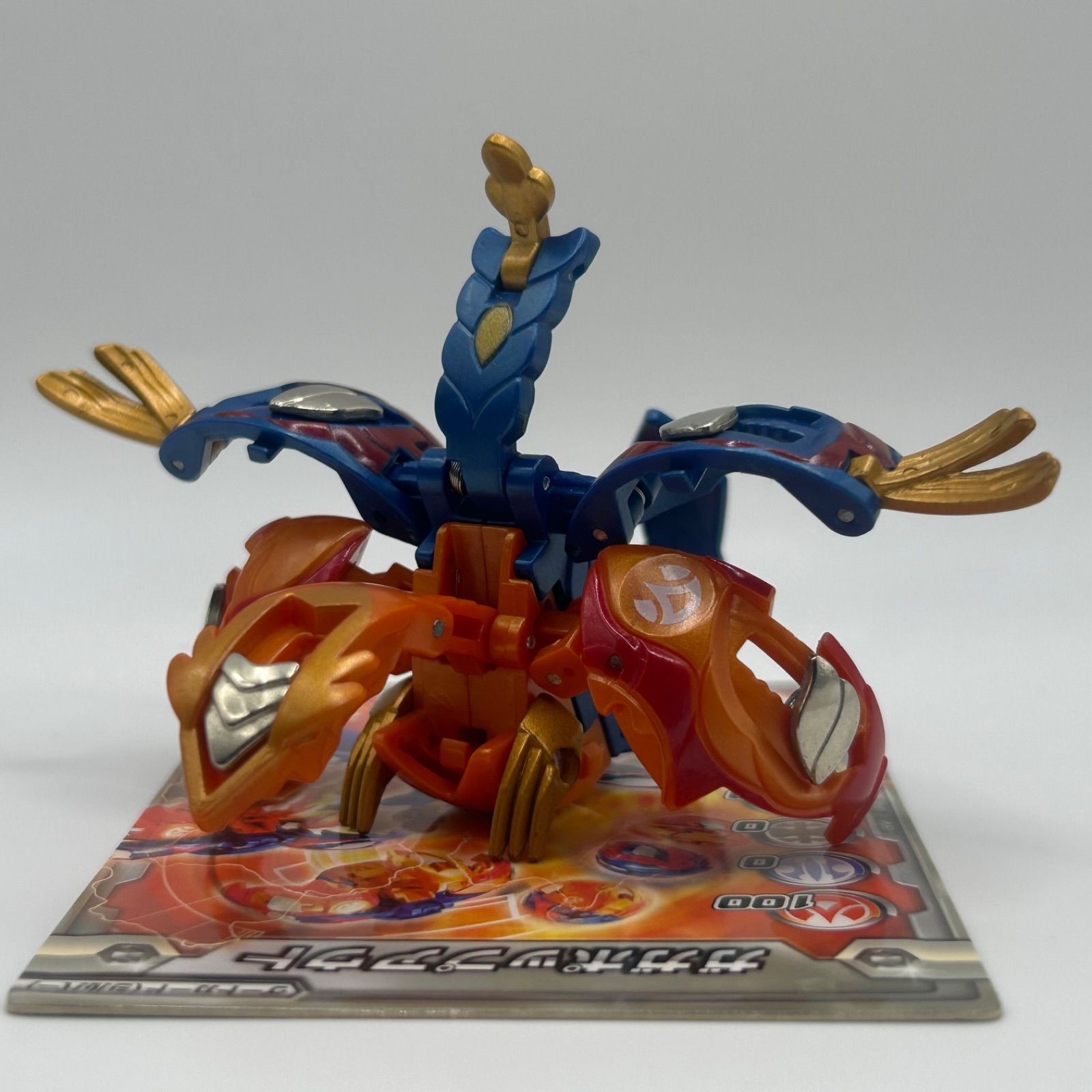 カード付き 瞬ホルス 爆丸 660G 人気 瞬ホルス(ガガホルス) 爆丸 美品] 爆