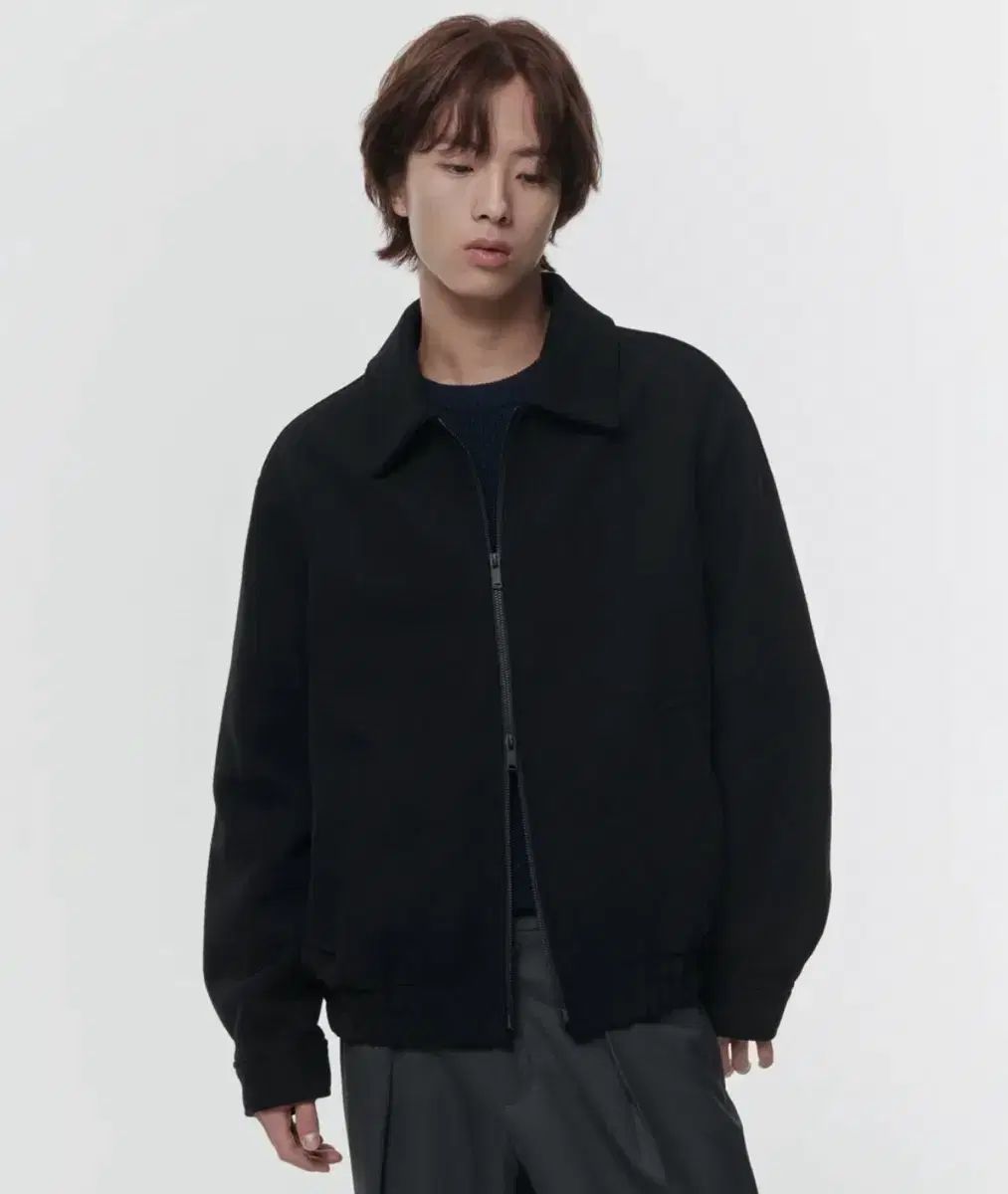 L ムシンサ ウール ブレンド ブルゾン ジャケット