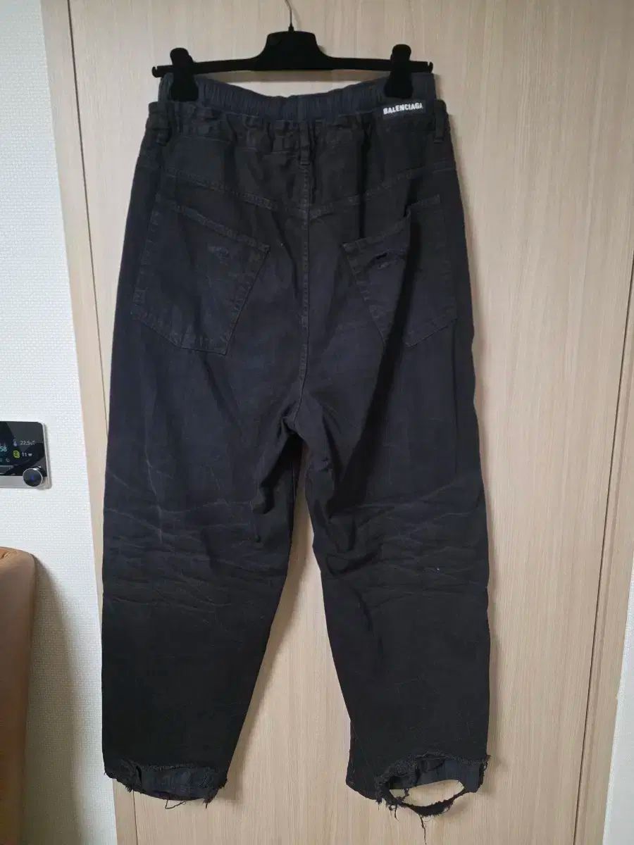 バレンシアガ パッチワーク デニム パンツ