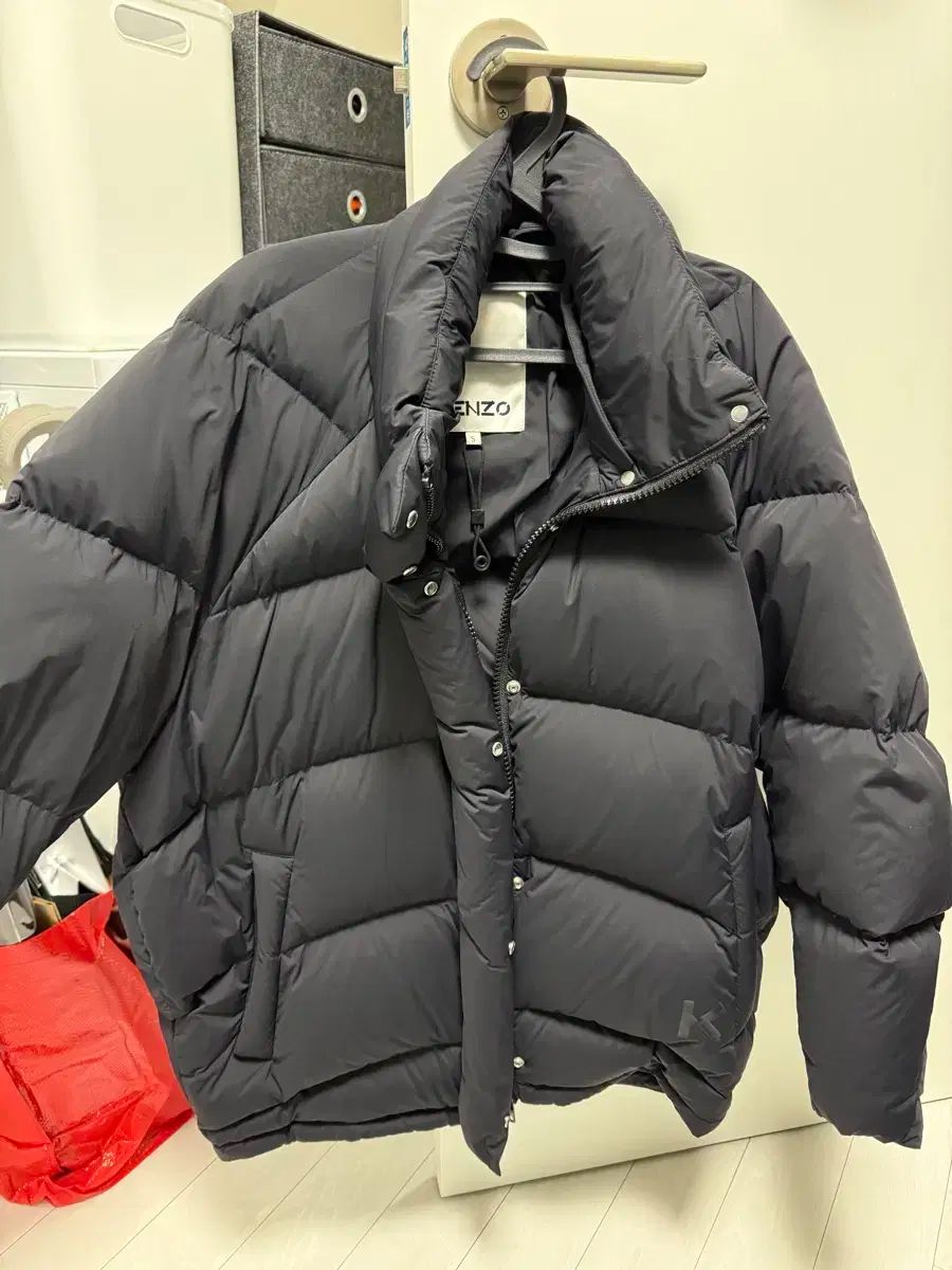 k*z様 最終値下げ KENZO ケンゾー ブラック ダウンジャケット S 中古・古着通販】KENZO (ケンゾー) ダウンジャケット ブラック サイズ