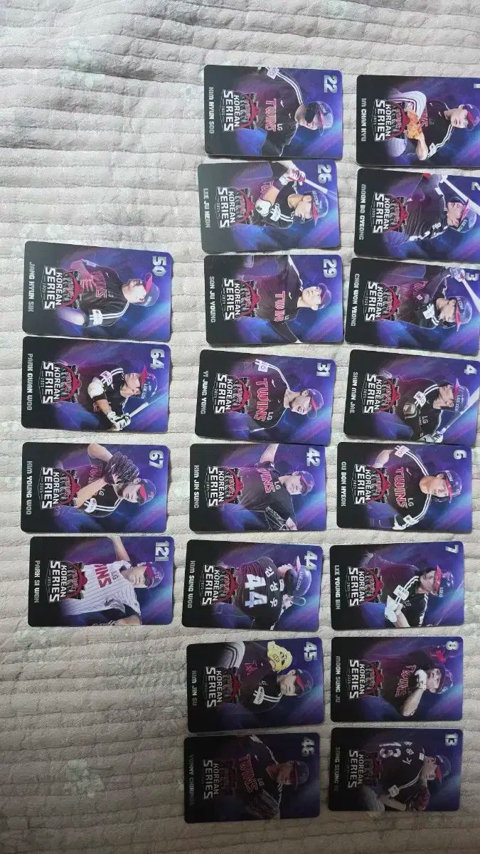 韓国シリーズ LGツインズ トレカ