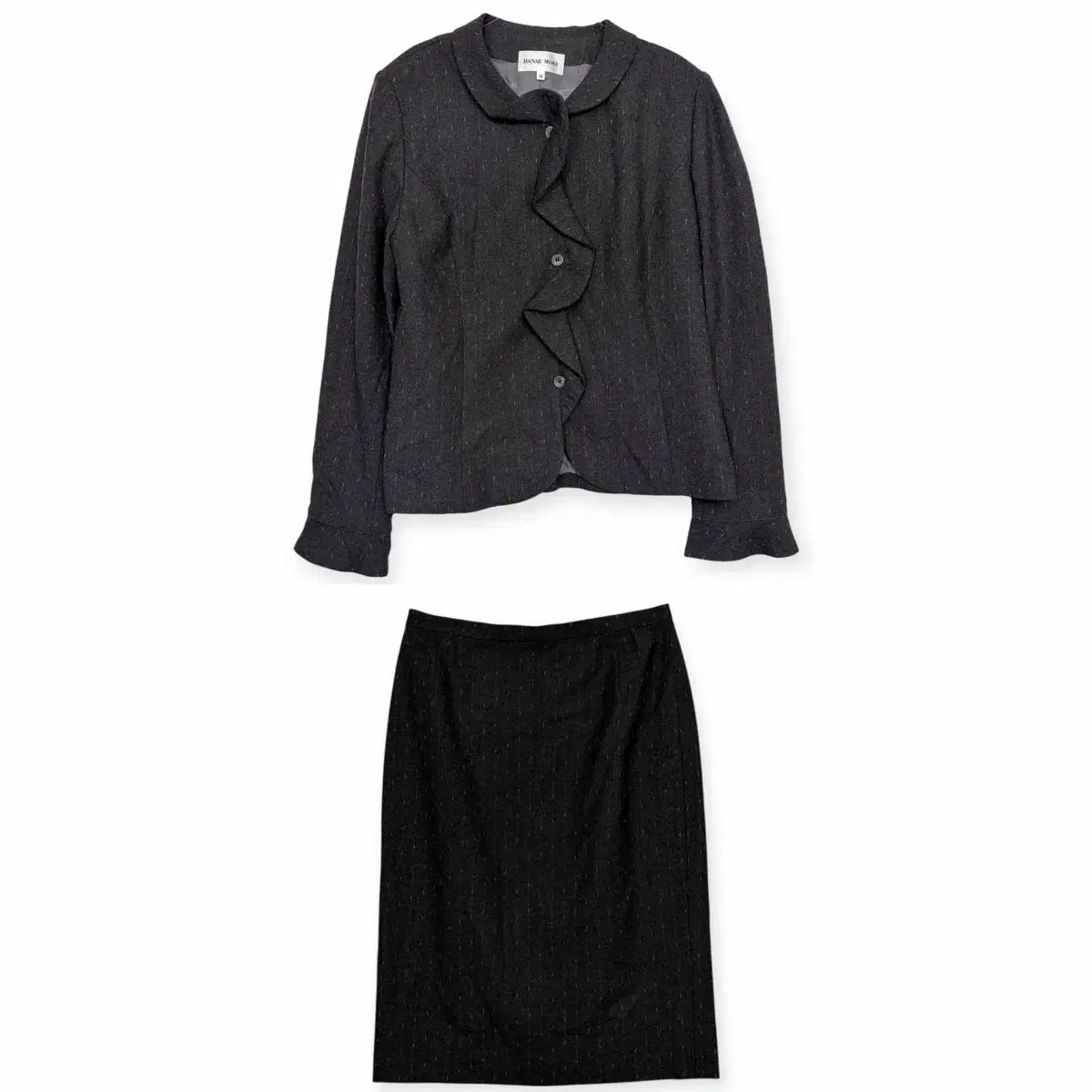 hanae mori ツーピース セットアップ ブレーザー ジャケット スカート