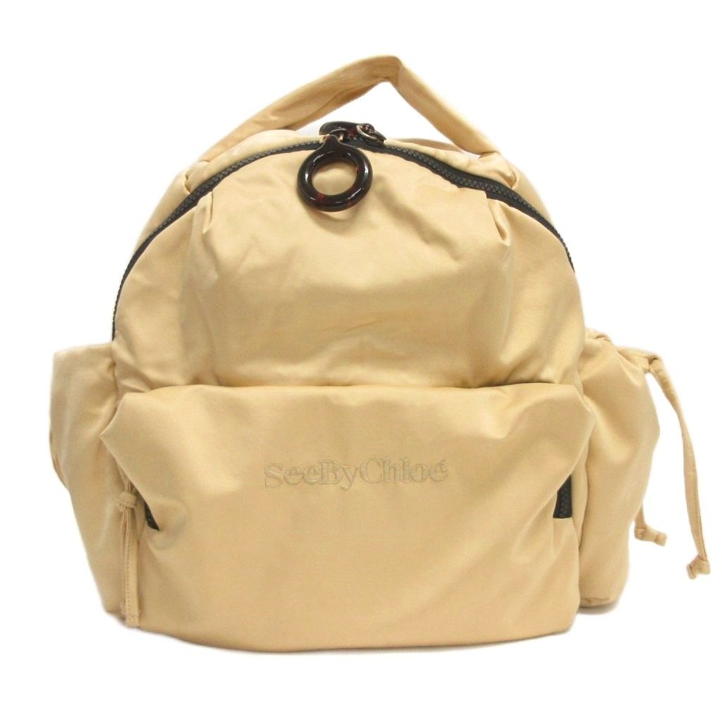 シーバイクロエ SEE BY CHLOE Tilly リュックサック デイパック 光沢