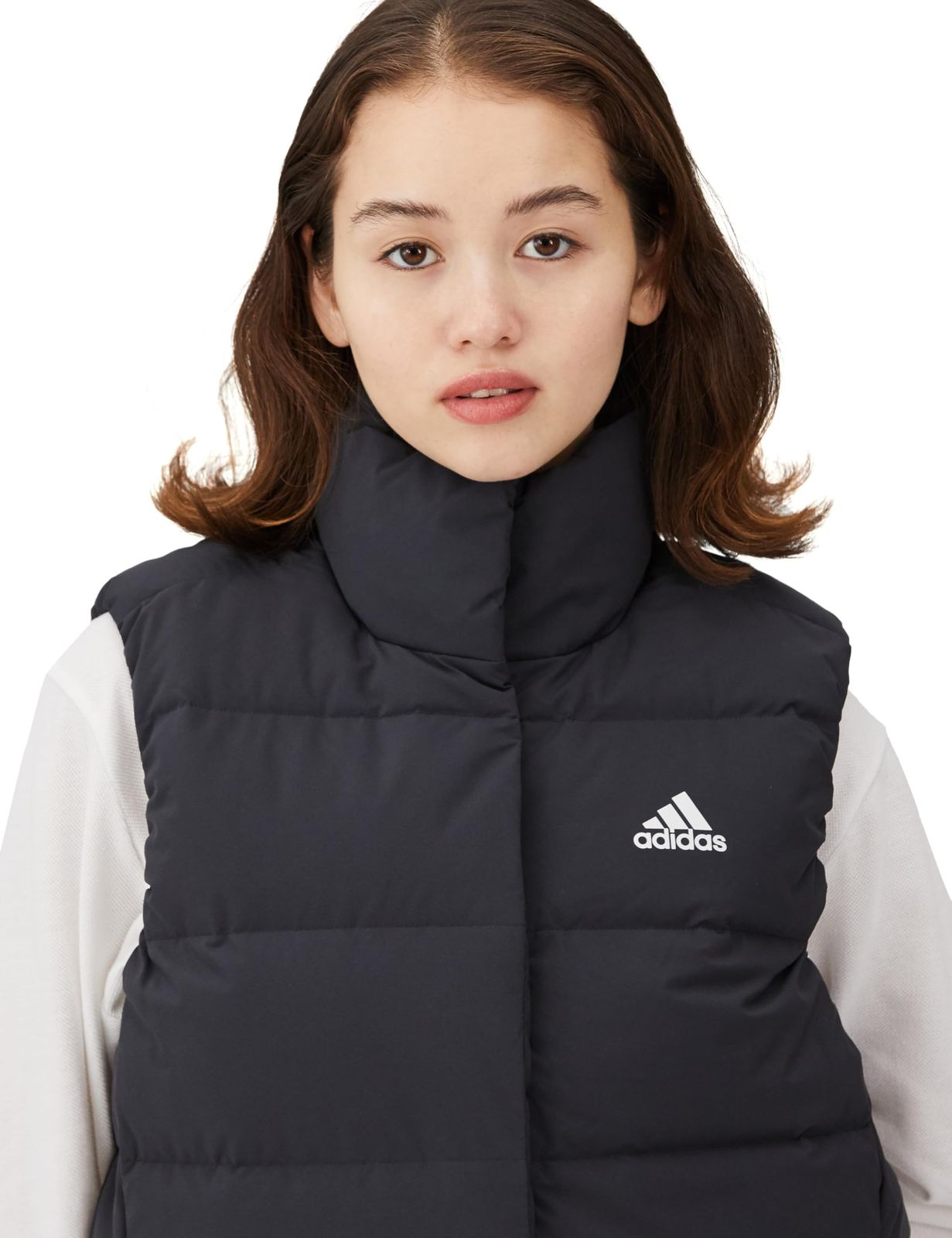 アディダス ダウン Helionic ダウンベスト ZG316 レディース ブラック HG6280 J XL ブラック HG6280 XL