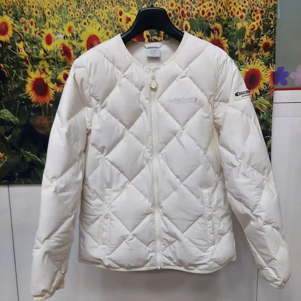 DISCOVERY ディスカバリー ディハス Uネック チューブグースダウン 軽量ダウン レディース 95サイズ 5k12