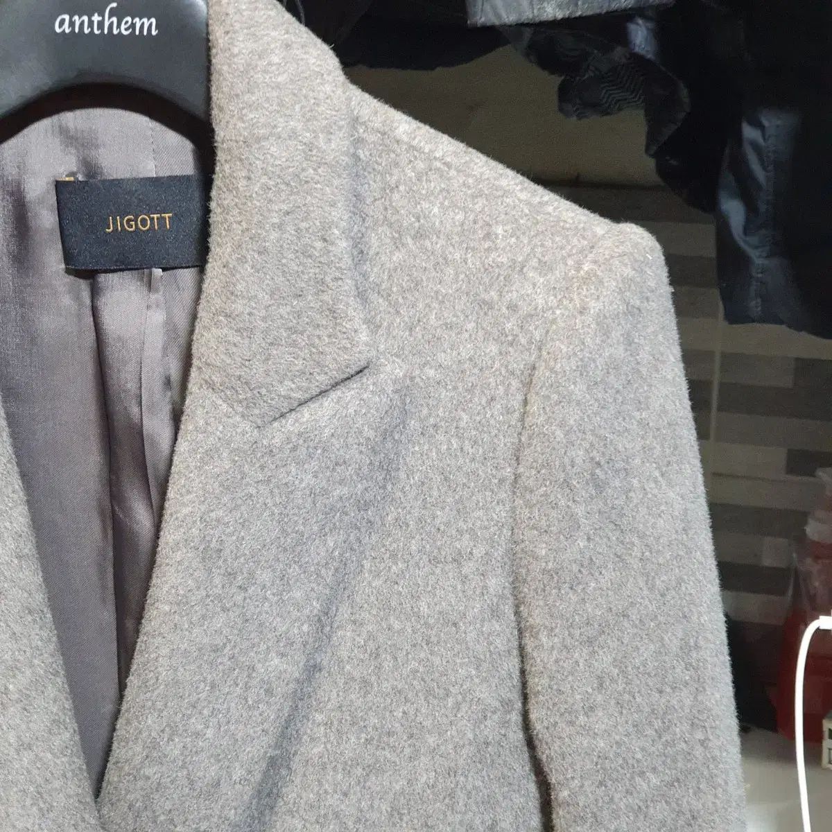 ジゴット カシミアブレンド コート