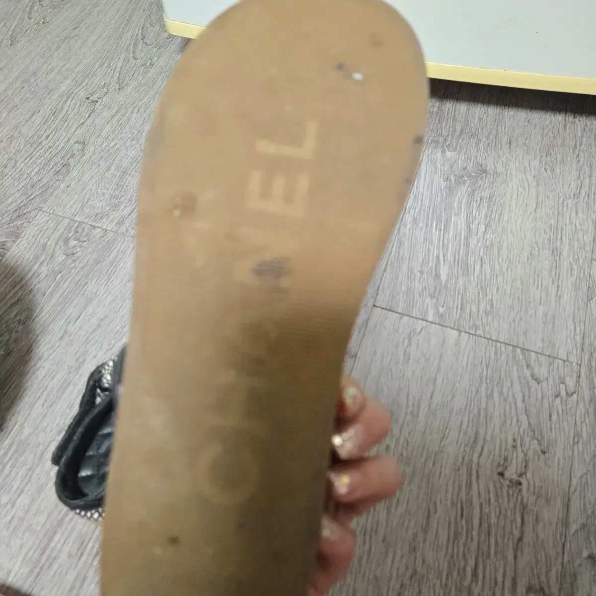 ツイード サンダル