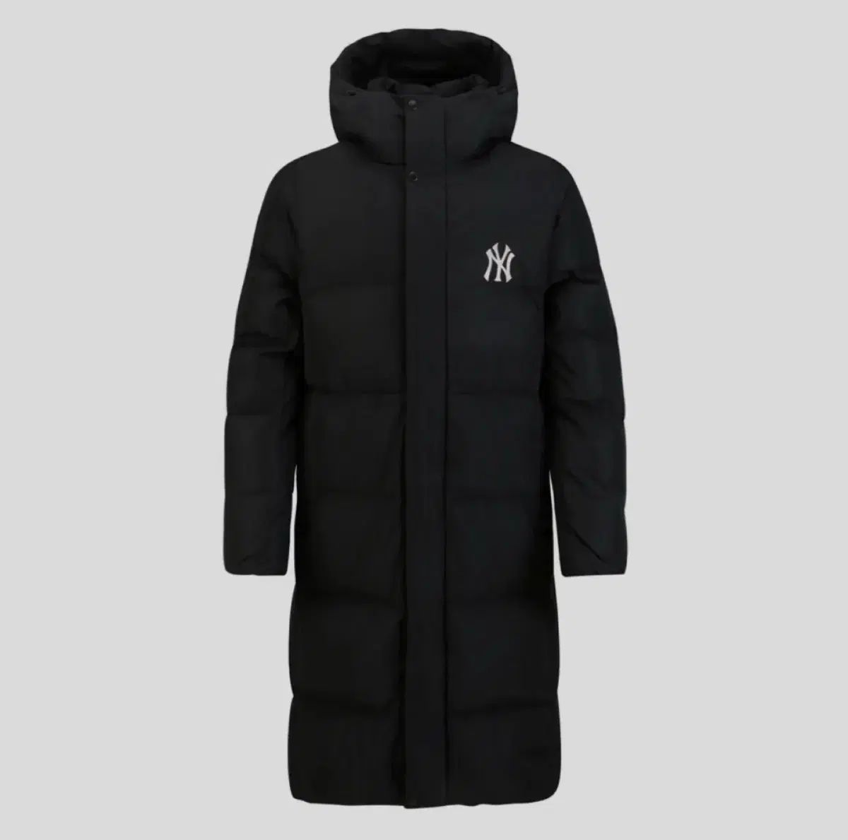 MLB ベーシック MEGAロゴ WHO ダウンジャケット ロング丈 ダウン ブラック XL