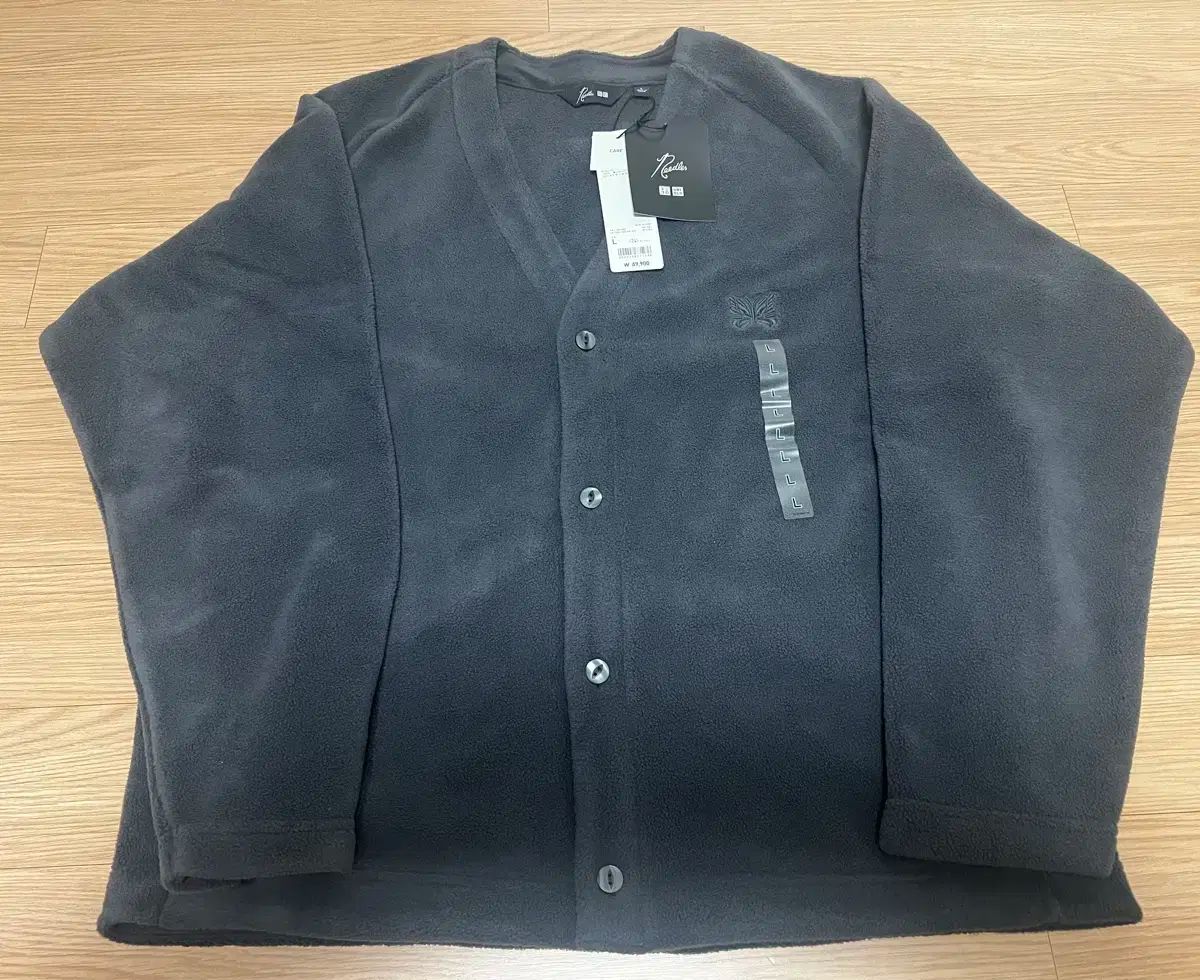 UNIQLO ニードルズ カーディガン ダークグレー Lサイズ