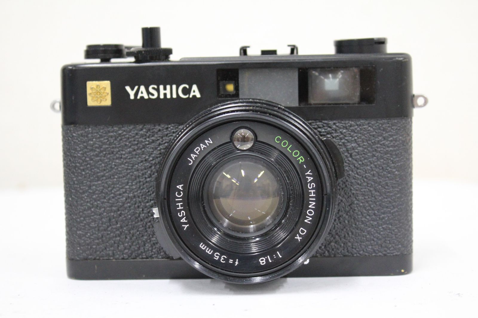 返品保証 ヤシカ Yashica ELECTRO 35 CC ブラック COLOR-YASHINON DX 35mm F1.8 レンジファインダー カメラ e3817