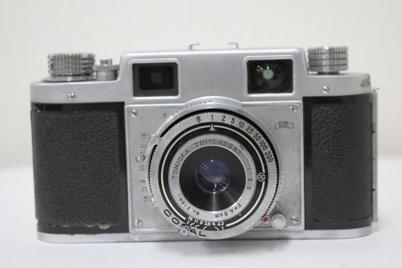品 NOVO 35 II A TOMIKA TRI-LAUSAR 4.5cm F3.5 ケース付き レンジファインダー カメラ e3818