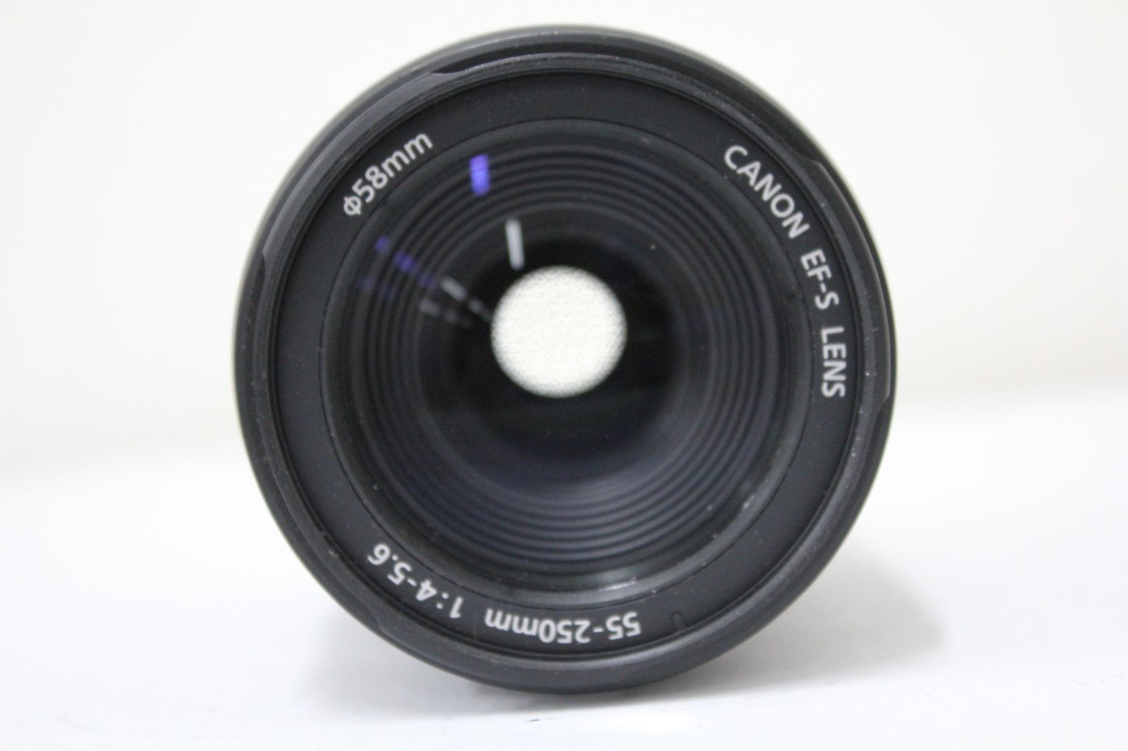 返品保証 キャノン Canon ZOOM LENS EF-S 55-250mm F4-5.6 IS レンズ e3820