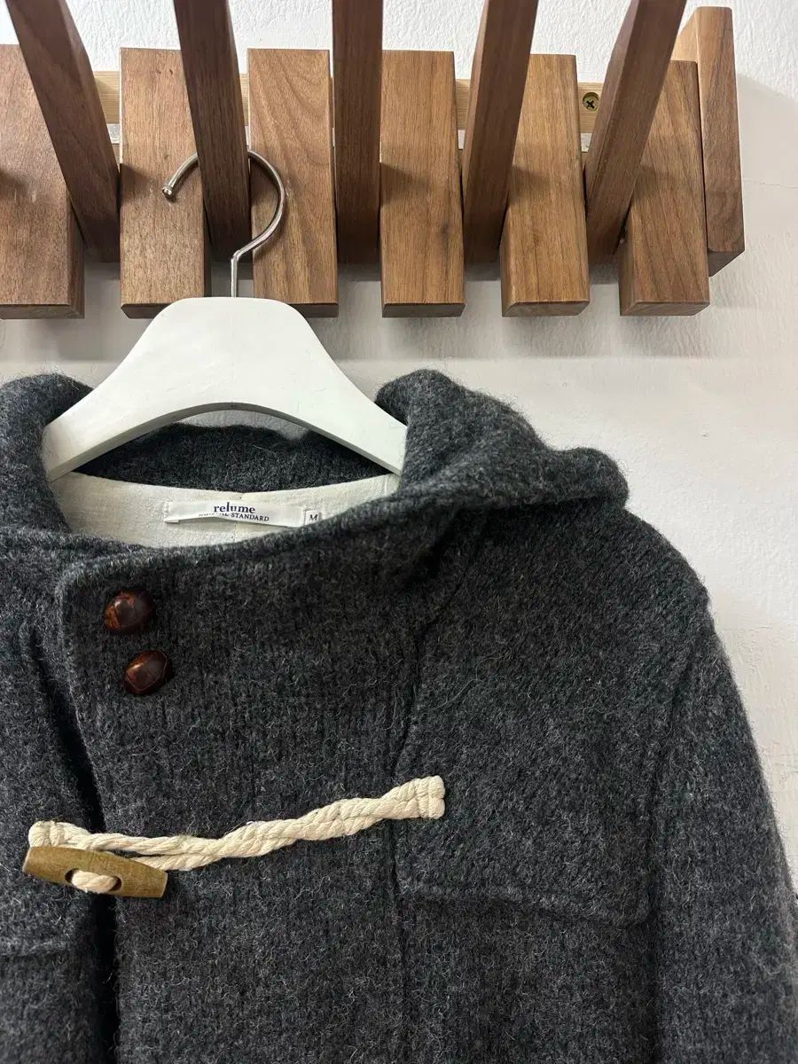 日本 ヴィンテージ JOURNAL STANDARD ウール フード ダッフル コート