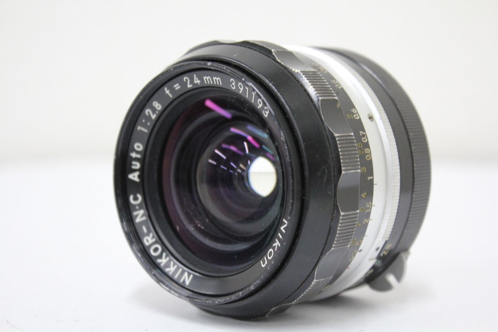 返品保証 ニコン Nikon NIKOR -N.C Auto 24mm F2.8 レンズ e3826