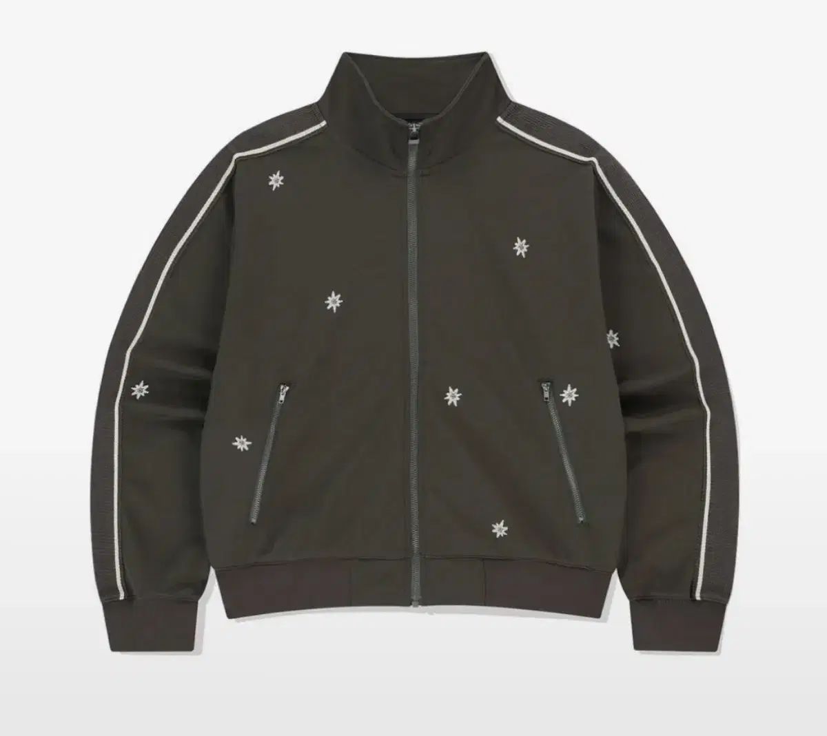 Face the Sun LOVE Twinkle Track Jacket Brown S