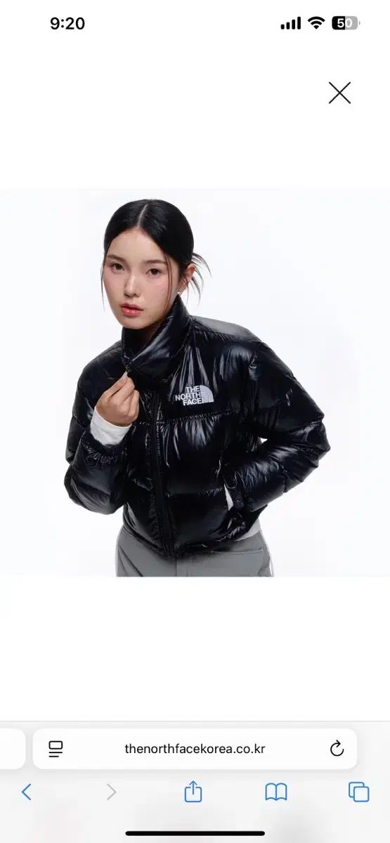 THE NORTH FACE ザノースフェイス ヌプシ ショートダウン ブラック ラージ L 95