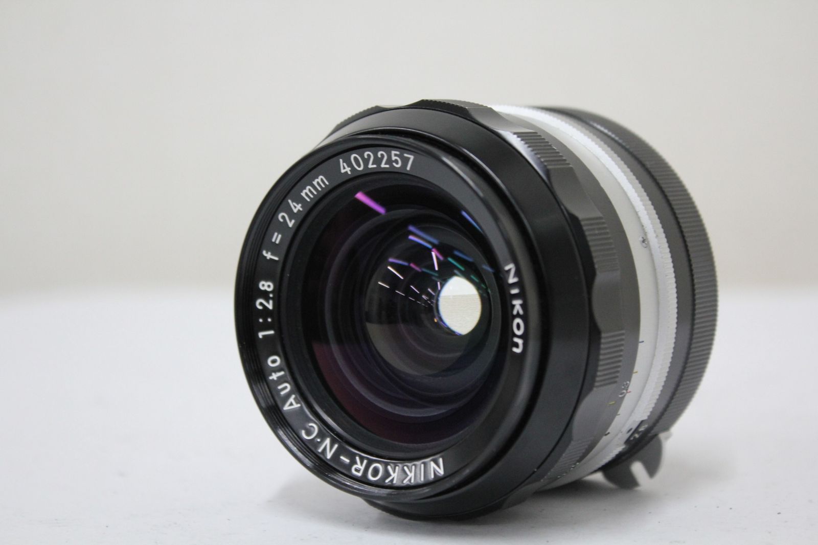 ニコン Nikon NIKKOR N C Auto 24 mm F 2 8 レンズ e 3834