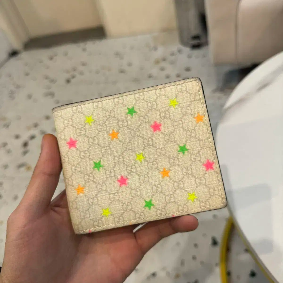 グッチ GG スター 二つ折り財布