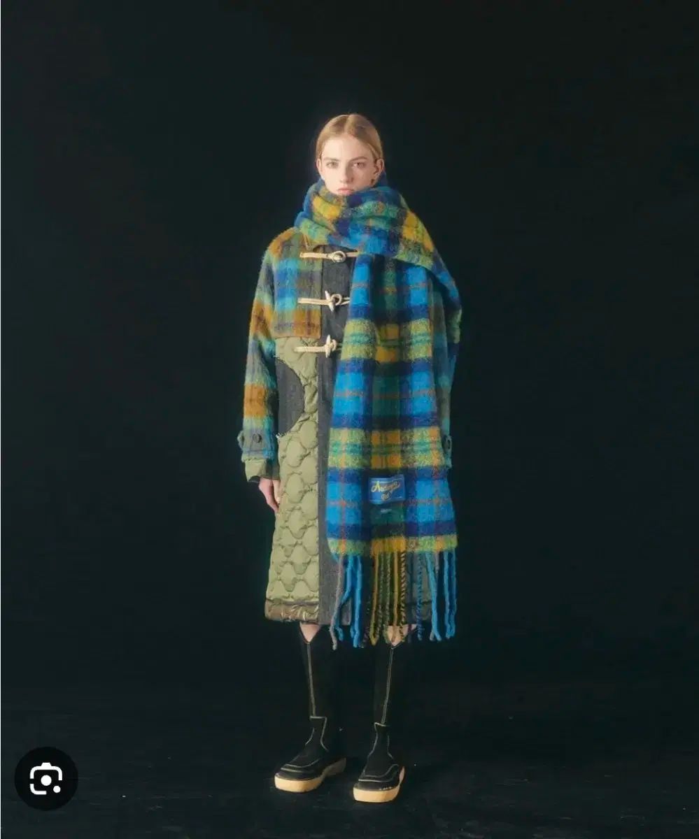 アンダースンベル ストール BIG CHECK マフラー