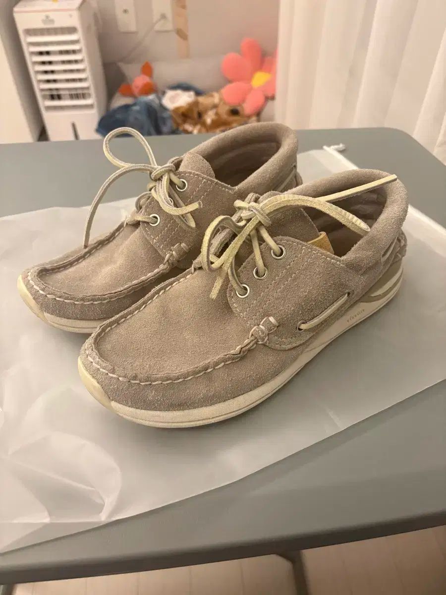 VISVIM ホークニー グレー スウェード