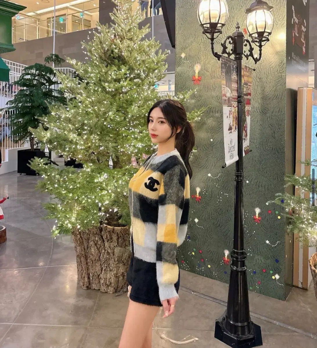  ジェイ JAY ジョンソン チュール ツーウェイ ニット ジャケット 長袖 ニット セーター