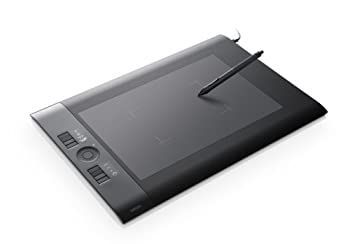 【中古-非常に良い】【輸入･日本仕様】Wacom プロフェッショナルペンタブレット Lサイズ 紙とペンに迫る書き味 Intuos4 PTK-840/K0