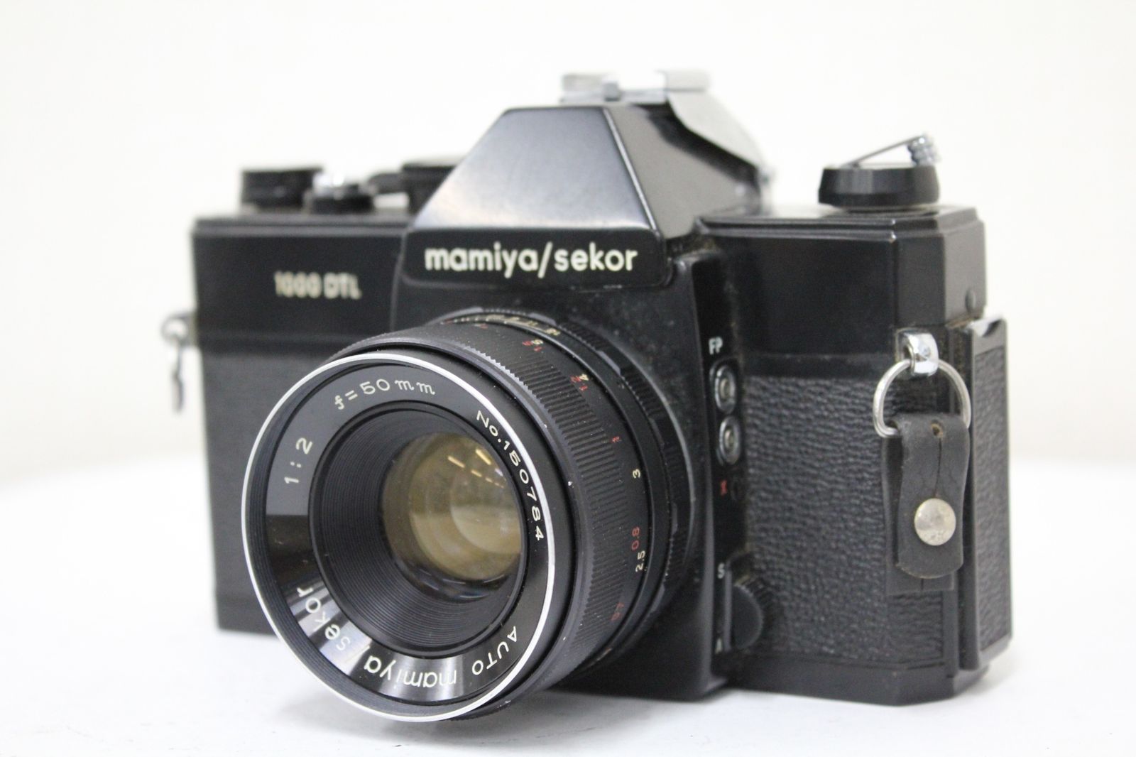 品 ブラック マミヤ Mamiya sekor 1000DTL 50mm F2 ボディ レンズセット e3847