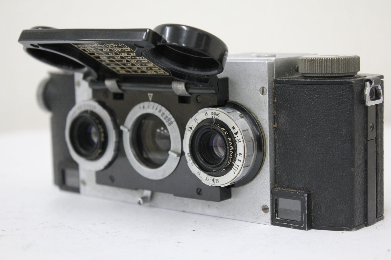品 ステレオリアリスト Stereo Realist Ilex Paragon 35mm F3.5 ステレオカメラ e3864