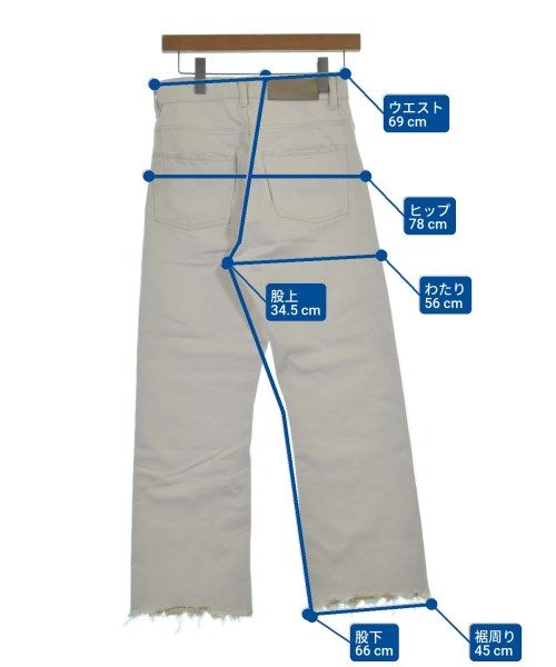  KURO デニムパンツ レディース 古着 その他 デニム ジーンズ