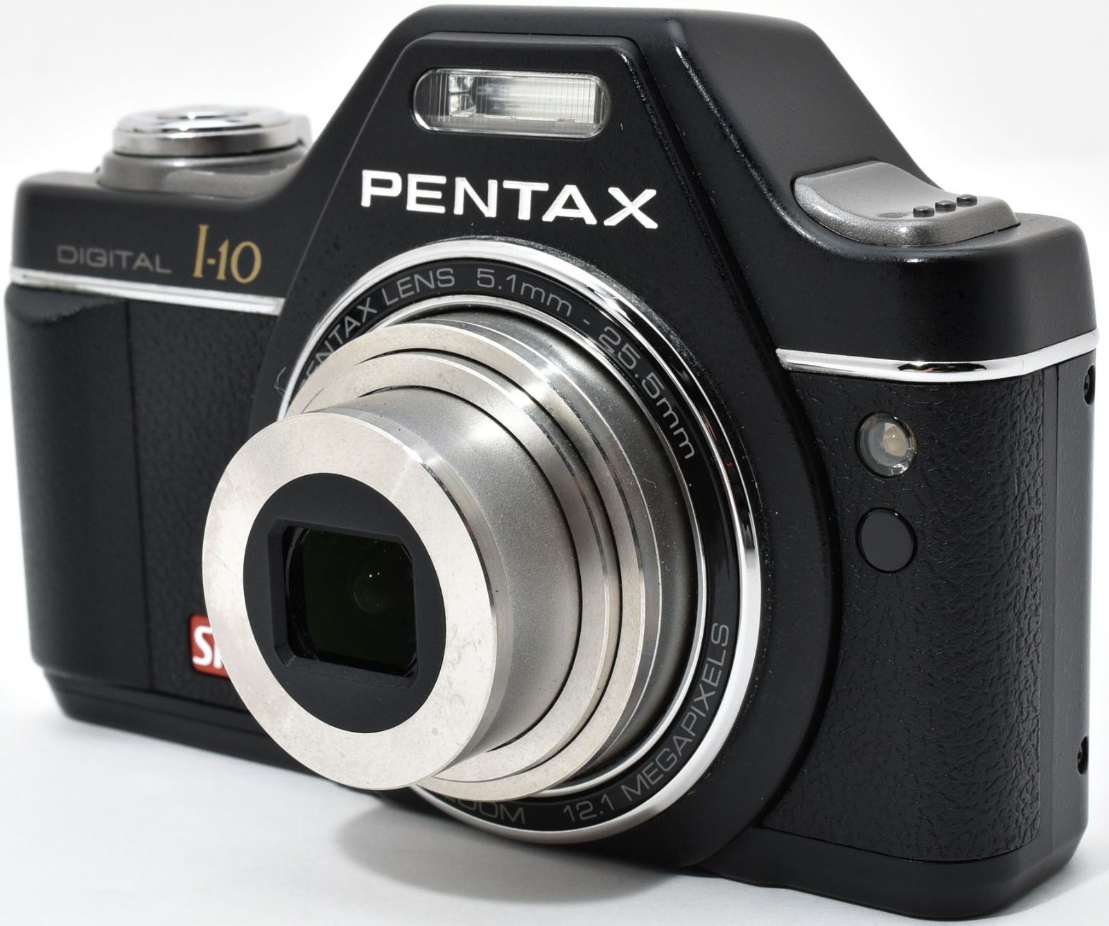 ペンタックス コンデジ PENTAX Optio I-10 ブラック SDカード付き 届いてすぐに使える 軽量 コンパクト かわいい 動画撮影 長期保証