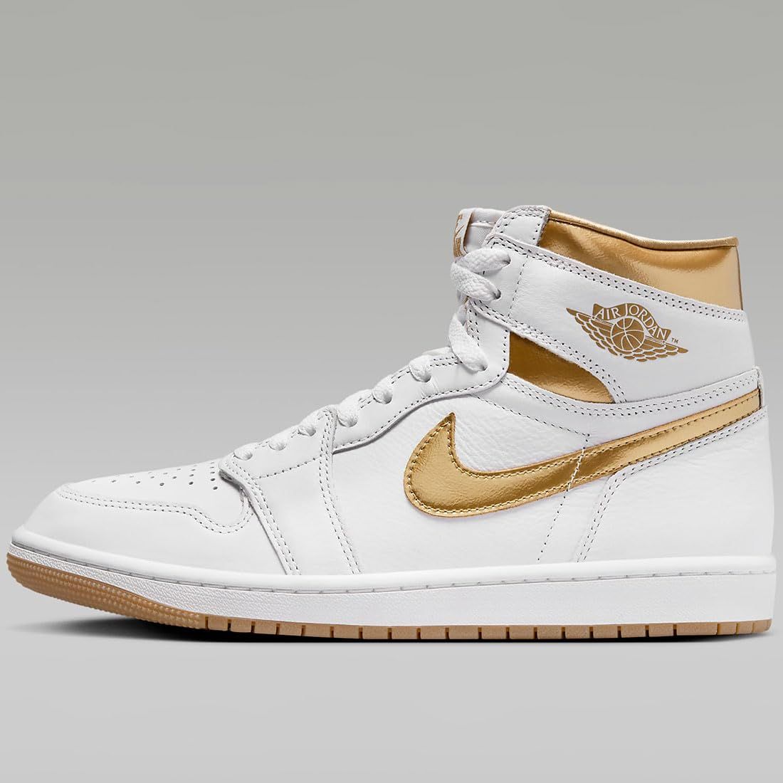 ナイキ エア ジョーダン 1 レトロ ハイ OG W AIR JORDAN 1 RETRO HIGH OG White and G ホワイト ブラウン ゴールド FD2596-107 日本 正規 ホワイト ブラウン ゴールド 28.5 cm