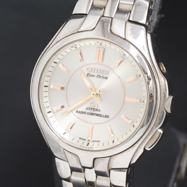Tough Solar Citizen Atessa H330-T007635 Silver Dial Ladies Watch 2000000 NSK KRK