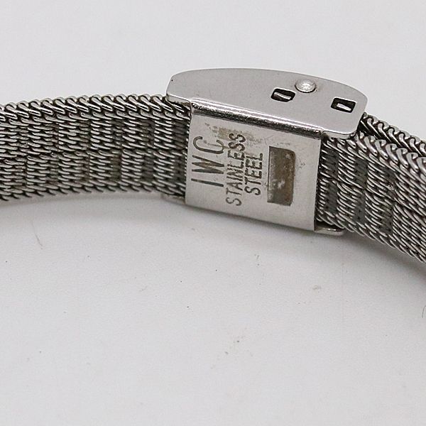  IWC ベルト シルバー 8ｍｍ レディース腕時計 2000000 NSK KMR 金属ベルト 時計
